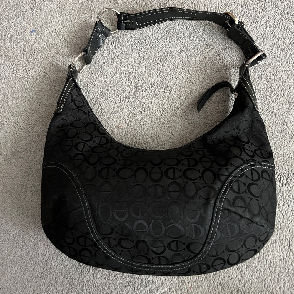 Etienne Aigner Black Hobo Purse